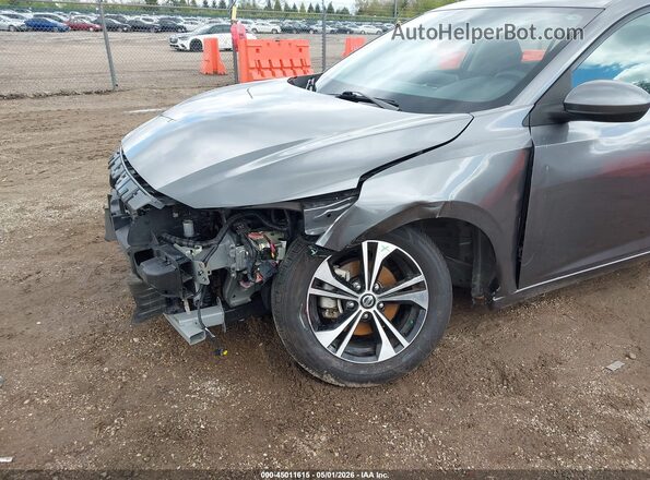 3N1AB8CVXPY310390 2023 NISSAN SENTRA Серый Вид спереди