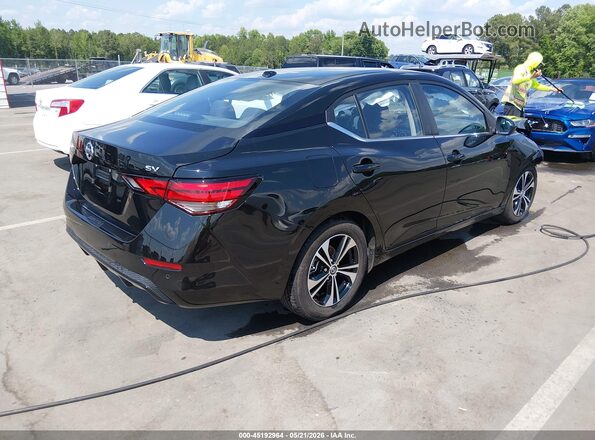 3N1AB8CVXPY313726 2023 NISSAN SENTRA Black Tył prawy