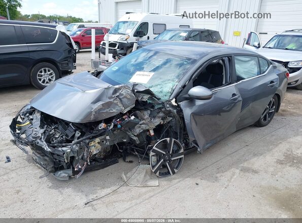 3N1AB8CVXRY207439 2024 NISSAN SENTRA Gray Передня ліва чверть
