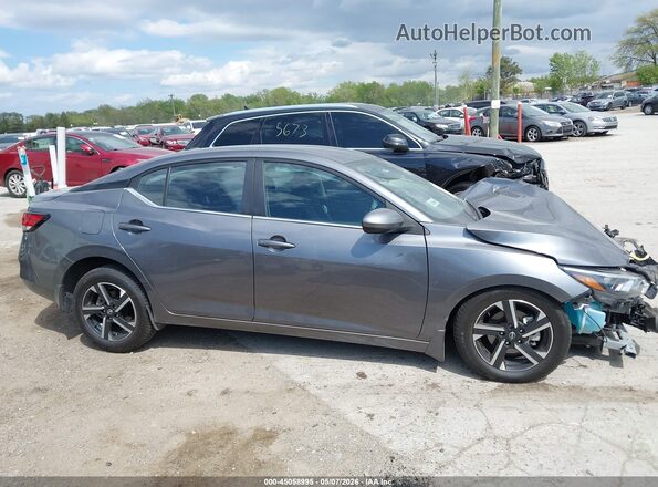 3N1AB8CVXRY207439 2024 NISSAN SENTRA Gray Вид задньої частини салону