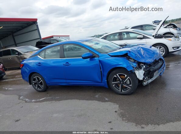 3N1AB8CVXRY226833 2024 NISSAN SENTRA Blue 360 interior view