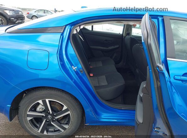 3N1AB8CVXRY226833 2024 NISSAN SENTRA Blue VIN sticker view
