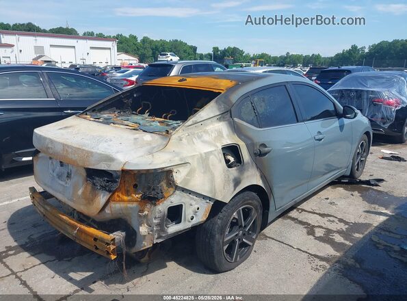 3N1AB8CVXRY264837 2024 NISSAN SENTRA Blue Задня права чверть