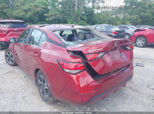 3N1AB8CVXRY290161 2024 NISSAN SENTRA Красный Задняя левая четверть