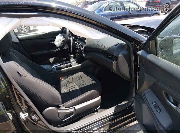 3N1AB8CVXRY339875 2024 NISSAN SENTRA Black Widok wnętrza z przodu