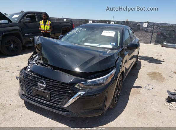 3N1AB8CVXRY339875 2024 NISSAN SENTRA Black Przód lewy