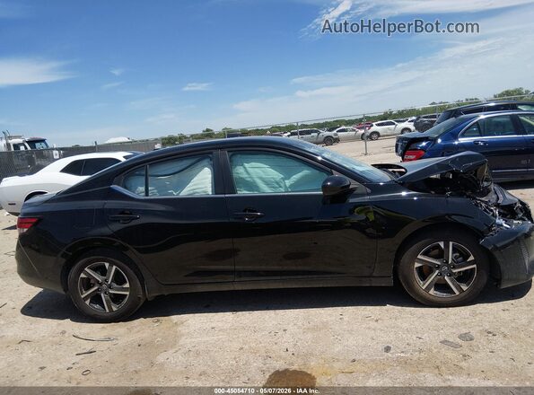 3N1AB8CVXRY339875 2024 NISSAN SENTRA Black Widok wnętrza z tyłu