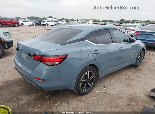 3N1AB8CVXRY388753 2024 NISSAN SENTRA Blue Задня права чверть
