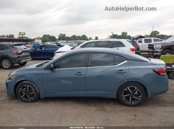 3N1AB8CVXRY388753 2024 NISSAN SENTRA Blue Панорамний вид салону 360°