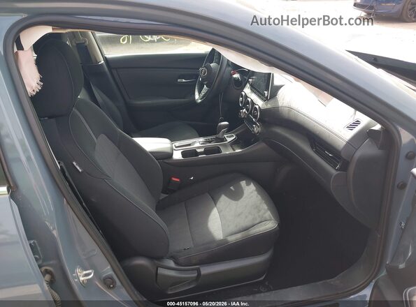 3N1AB8CVXSY252127 2025 NISSAN SENTRA Gray Widok wnętrza z przodu