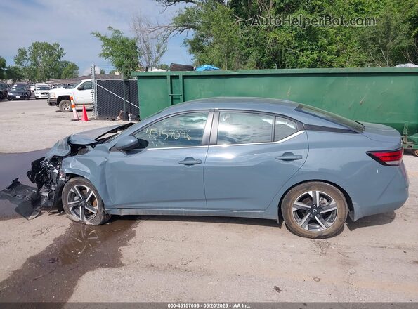 3N1AB8CVXSY252127 2025 NISSAN SENTRA Gray Widok wnętrza 360 stopni