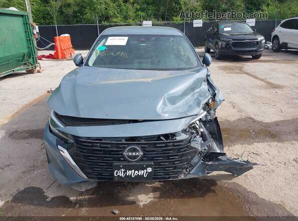 3N1AB8CVXSY252127 2025 NISSAN SENTRA Gray Widok zestawu wskaźników