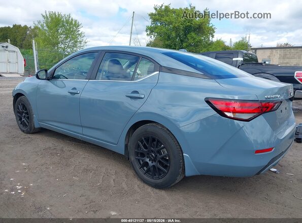 3N1AB8CVXSY252399 2025 NISSAN SENTRA Blue Trasero izquierdo