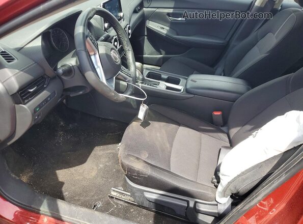 3N1AB8CVXSY287833 2025 NISSAN SENTRA Red წინა სალონის ხედი