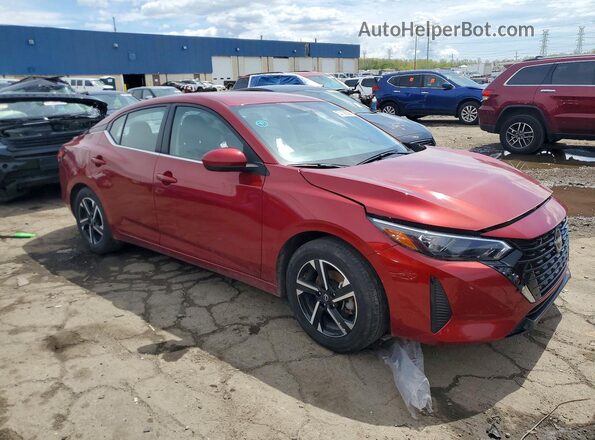 3N1AB8CVXSY287833 2025 NISSAN SENTRA Red წინა მარჯვენა