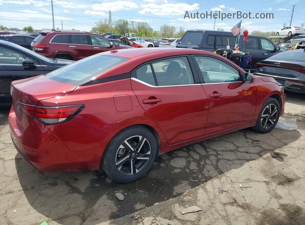 3N1AB8CVXSY287833 2025 NISSAN SENTRA Red უკანა მარჯვენა