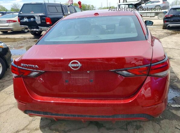 3N1AB8CVXSY287833 2025 NISSAN SENTRA Red უკანა ხედი