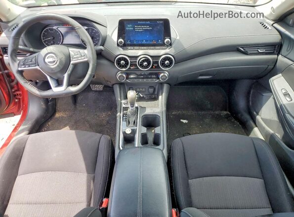 3N1AB8CVXSY287833 2025 NISSAN SENTRA Red წინა პანელის ხედი