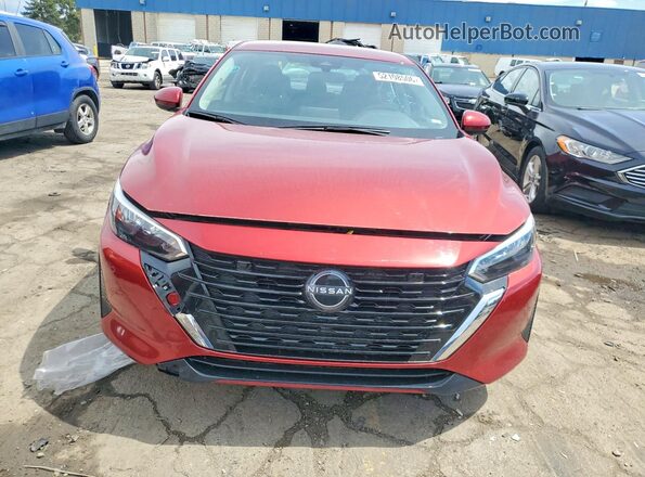 3N1AB8CVXSY287833 2025 NISSAN SENTRA Red წინა ხედი