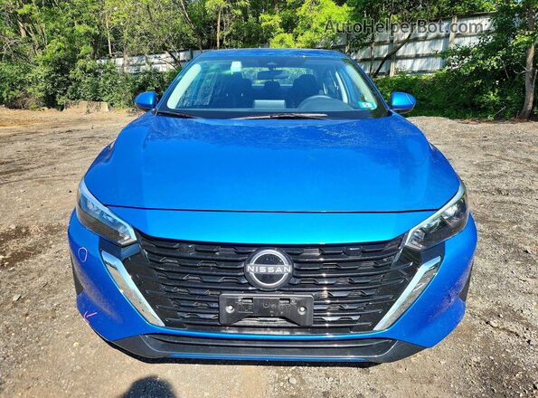 3N1AB8CVXSY291798 2025 NISSAN SENTRA Blue Front view