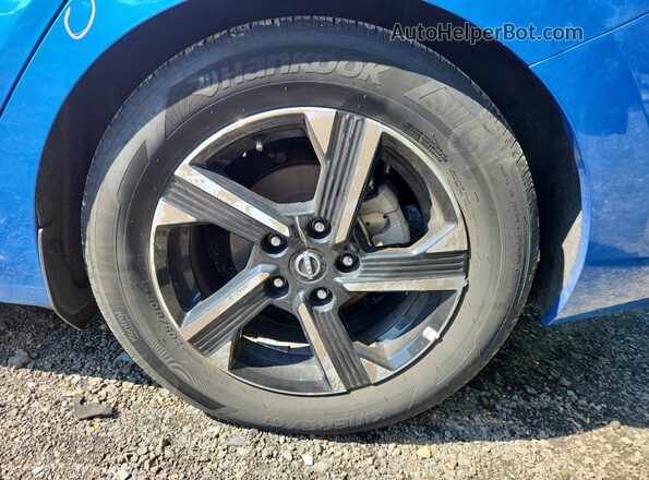 3N1AB8CVXSY291798 2025 NISSAN SENTRA Blue 360 interior view