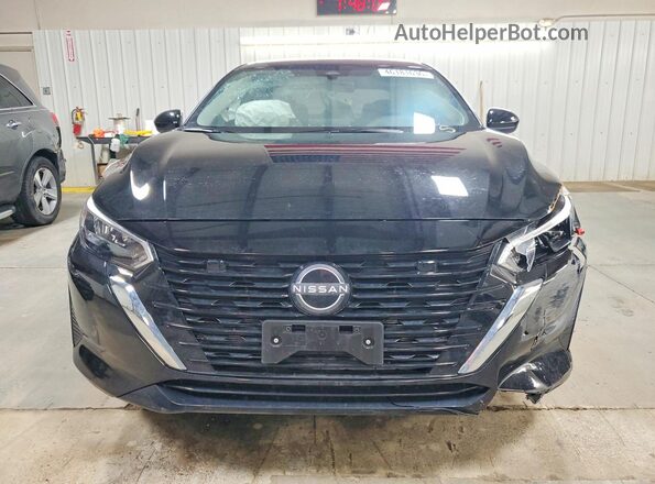 3N1AB8CVXSY381579 2025 NISSAN SENTRA Black Вид спереду