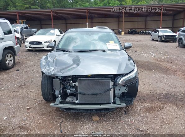 3N1AB8CVXSY401149 2025 NISSAN SENTRA Gray Widok wnętrza z tyłu