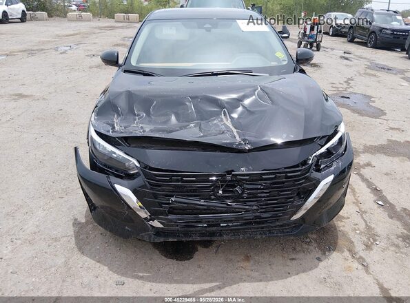 3N1AB8CVXSY409395 2025 NISSAN SENTRA Black Դիմացի տեսք