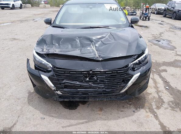 3N1AB8CVXSY409395 2025 NISSAN SENTRA Black Առջևի վահանակի տեսք