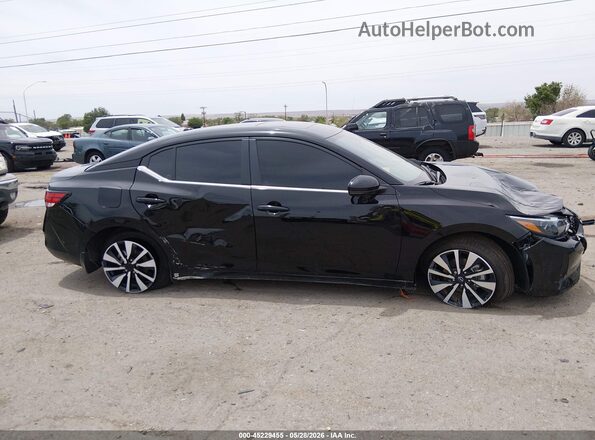3N1AB8CVXSY409395 2025 NISSAN SENTRA Black Սարքավորումների վահանակի տեսք