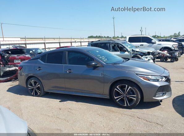 3N1AB8DV0MY328441 2021 NISSAN SENTRA Gray Vista interior trasera