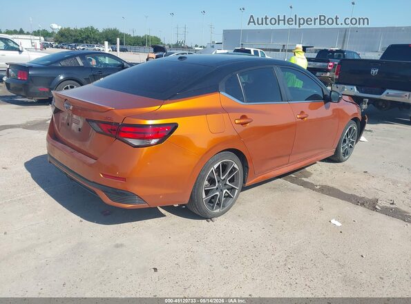 3N1AB8DV0RY203480 2024 NISSAN SENTRA Orange Trasero derecho