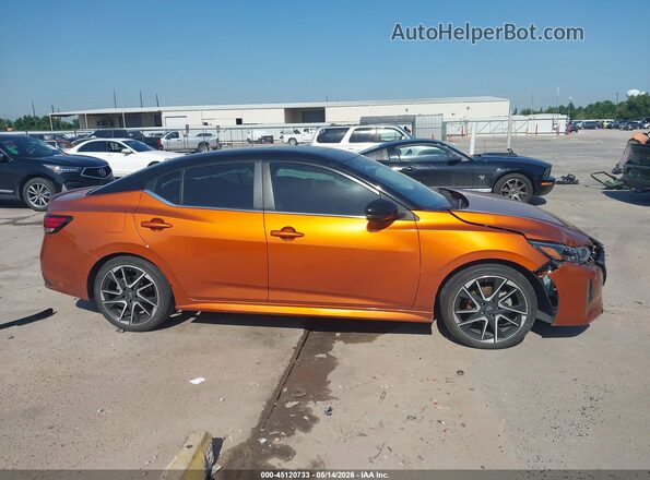 3N1AB8DV0RY203480 2024 NISSAN SENTRA Orange Vista interior trasera