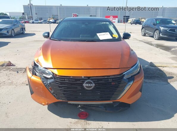 3N1AB8DV0RY203480 2024 NISSAN SENTRA Orange Vista del cuadro de instrumentos