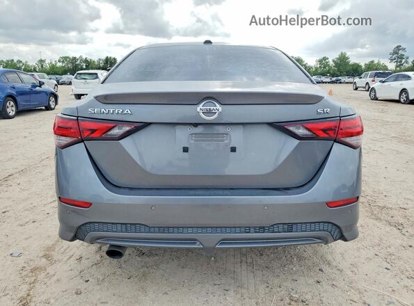 3N1AB8DV1MY276379 2021 NISSAN SENTRA Gray უკანა ხედი