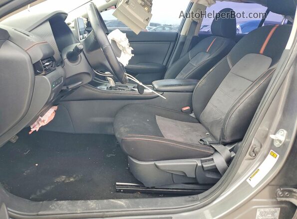 3N1AB8DV1MY276379 2021 NISSAN SENTRA Gray წინა სალონის ხედი