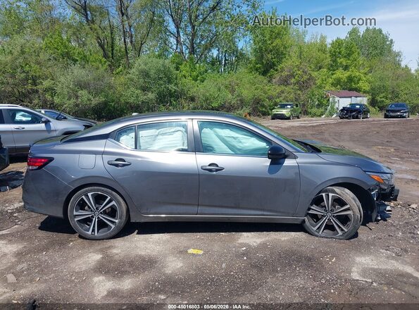 3N1AB8DV1PY312768 2023 NISSAN SENTRA Gray Rear interior view