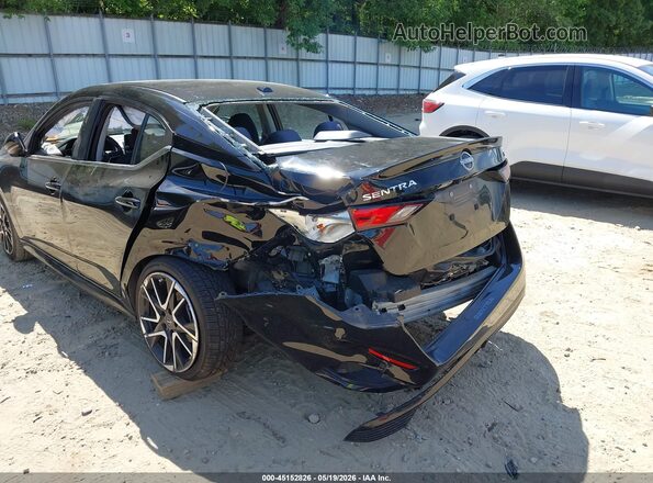 3N1AB8DV1RY249741 2024 NISSAN SENTRA Black Դիմացի տեսք
