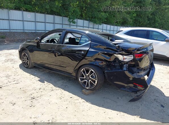 3N1AB8DV1RY249741 2024 NISSAN SENTRA Black Հետևի ձախ