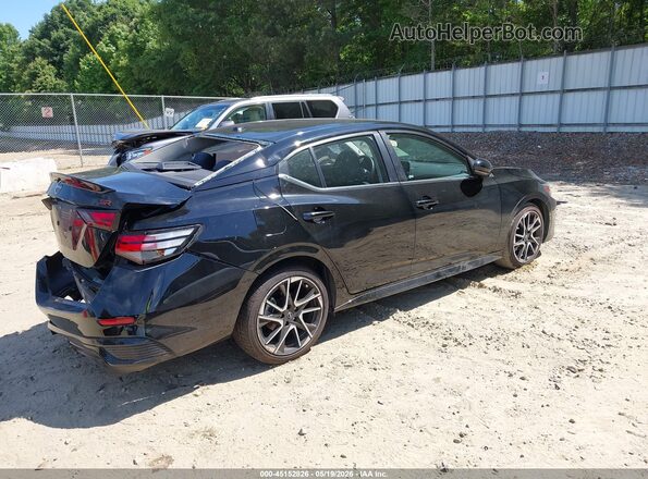 3N1AB8DV1RY249741 2024 NISSAN SENTRA Black Հետևի աջ
