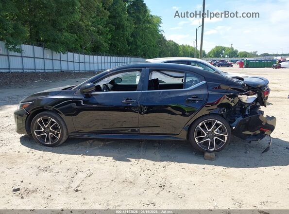 3N1AB8DV1RY249741 2024 NISSAN SENTRA Black Սալոնի 360 աստիճան տեսք