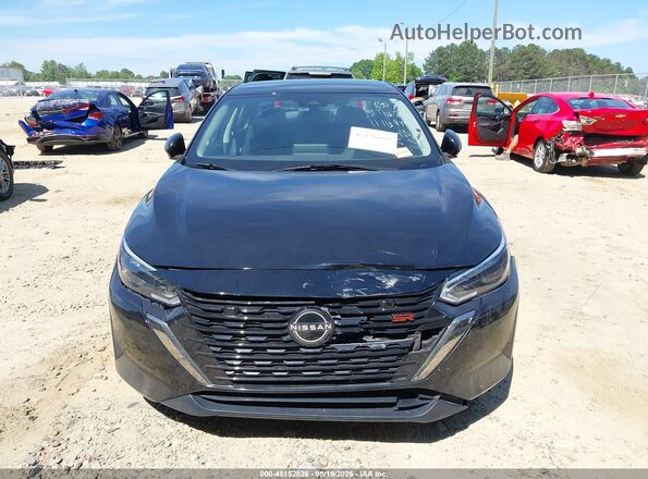 3N1AB8DV1RY249741 2024 NISSAN SENTRA Black Սարքավորումների վահանակի տեսք