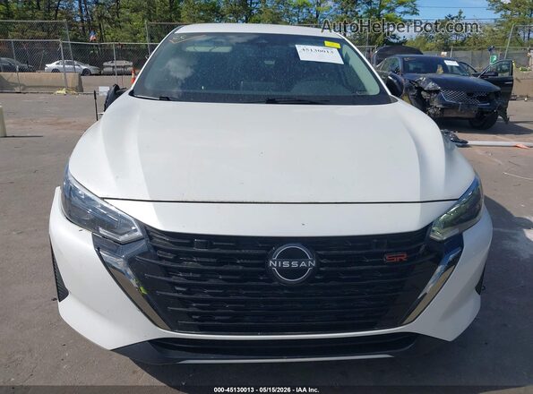 3N1AB8DV1RY321389 2024 NISSAN SENTRA White Սարքավորումների վահանակի տեսք
