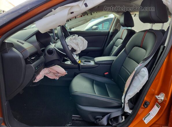 3N1AB8DV2MY266508 2021 NISSAN SENTRA Orange Widok wnętrza z przodu