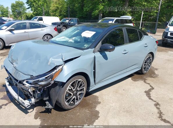 3N1AB8DV2RY306688 2024 NISSAN SENTRA Blue Vista tres cuartos delantera izquierda