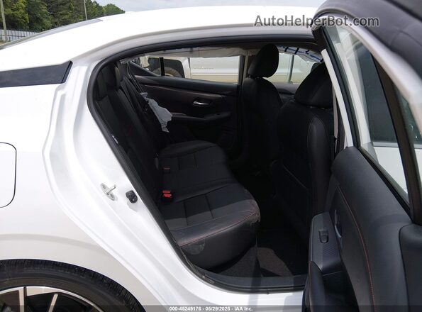 3N1AB8DV2SY258602 2025 NISSAN SENTRA White Вид наклейки з VIN-кодом