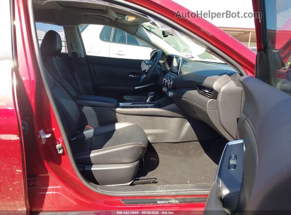 3N1AB8DV3MY243321 2021 NISSAN SENTRA Red Vista interior delantera
