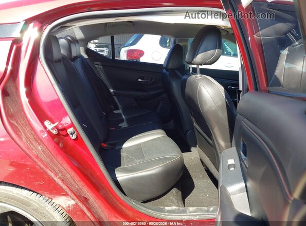 3N1AB8DV3MY243321 2021 NISSAN SENTRA Red Vista de la etiqueta del VIN