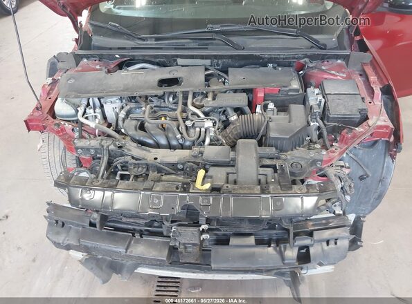 3N1AB8DV3MY321063 2021 NISSAN SENTRA Red უკანა ხედი