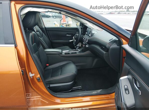 3N1AB8DV3PY291471 2023 NISSAN SENTRA Orange Vista interior delantera